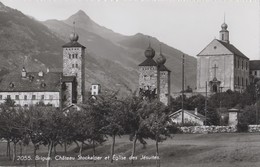 Suisse - Brigue - Château De Stockalper Et Eglise Des Jésuites  - N° 2055 - Brigue-Glis 