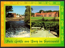 D1802 - TOP Burg Spreewald - Verlag Bild Und Heimat Reichenbach - Qualitätskarte - Burg (Spreewald)