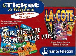 Ticket De Téléphone Privé - La Cote En Poche (luxe) - 10 000 Ex. - Rare - FT