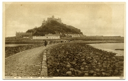 MARAZION : ST MICHAEL'S MOUNT & CAUSEWAY - St Michael's Mount