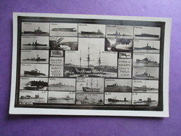 CPA ROYAUME UNI SOUVENIR CARD OF PORTSMOUTH NAVY WEEK 1929 MULTI VUES BATEAUX - Portsmouth