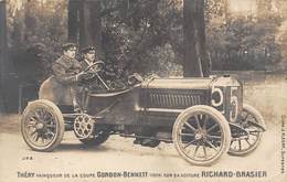 Thème:  Sport Automobile .Circuit D'Auvergne.Coupe Gordon Bennett 1905 Théry Vainqueur  Sur R.Brasier        (voir Scan) - Other & Unclassified