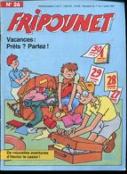 FRIPOUNET  1er Au 7 Juillet 1987 N° 26 ( Manque Pages 11-12 ) - Fripounet