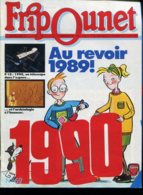 FRIPOUNET  27 Décembre Au 2 Janvier 1990 N° 52  ( Complet Avec Poster Harrisson Ford ) - Fripounet