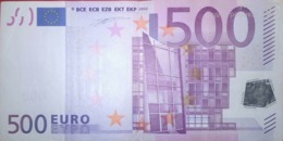 500 EURO ALEMANIA(X), R003A, Low Nummer,DUISEMBERG - 500 Euro