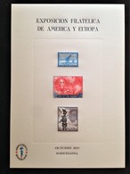 Spain, Uncirculated Stamped Stationery, "Exposición Filatelica De America Y Europa", Barcelona, 1977 - Altri & Non Classificati