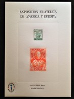 Spain, Uncirculated Stamped Stationery, "Exposición Filatelica De America Y Europa", Barcelona, 1977 - Sonstige & Ohne Zuordnung