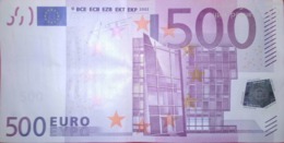 500 EURO ALEMANIA(X) Low Nummer, R017, Año 2002, Segunda Firma TRICHET - 500 Euro