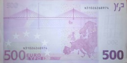 500 EURO AUSTRIA(F), F003A, Año 2002, Segunda Firma TRICHET - 500 Euro