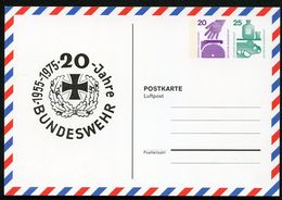 Bund PP84 C1/001 20 J. BUNDESWEHR Albstadt 1975  NGK 25,00 € - Cartoline Private - Nuovi