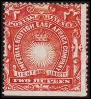 1890. IMPERIAL BRITISH EAST AFRICA COMPANY.   TWO RUPEES.  (MICHEL 18A) - JF318598 - British East Africa