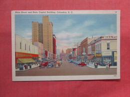 Main Street  Coca Cola Sign South Carolina > Columbia  Ref 3803 - Columbia