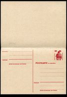 Bund PP94 A2/001 Privat-Postkarte Mit Antwort 1975  NGK 5,00 € - Private Postcards - Mint