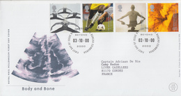 Enveloppe  FDC  1er  Jour   GRANDE  BRETAGNE    Millénaire   2000 - 1991-2000 Decimal Issues