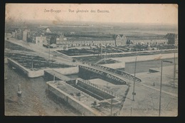 ZEEBRUGGE   VUE GENERALE DES BASSINS - ZIE SCAN 2  STREEPSTEMPEL  ZEE BRUGGE ( CENTRE ) - Zeebrugge