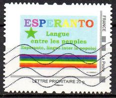 FRANCE - Montimbramoi - Personalized Stamp  Languages Langues Esperanto - Sprachen - Idiomas - Esperanto