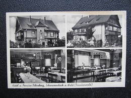 AK SCHWARZENBACH A. Wald Frankenwald Döbraberg Hotel Kr. Hof Ca.1940 ///  D*41458 - Hof