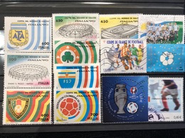 Lot 13  Tb Obl.  Pour La Plupart. Football : France, Italie, Argentine - Other & Unclassified