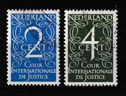 Nederland - Niederlande - Pays Bas NVPH D25 & D26 Used (1950) - Gebraucht