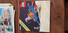 INSTRUCTIONS LEGO BRICKS 6872 ORIGINAL 1985 LUNAR PATROL CRAFT SPACE - Planos