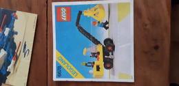 INSTRUCTIONS LEGO BRICKS 6651 ORIGINAL 1980 PNEUMATIC CRANE GRU - Planos