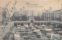 09734 "CADIZ - PLAZA ABASTOS" MERCATO, ANIMATA.  CART SPED 1903 - Cádiz