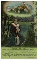 BAMFORTH : PATRIOTIC SONG CARD : SANDY, BOY (3) - Patriottiche