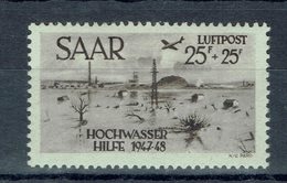 Sarre - P. Aérienne N° 12 - Neuf X, Trace De Charnière Légère - TB - - Airmail