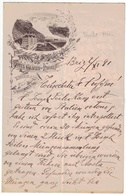 Hôtel Glacier Du Rhône Route De La Furka  - Papier Lettre Pour Correspondance 1891 ? ( 27 X 21 Cm ) - Advertising