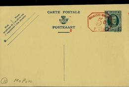 Carte Neuve N° 83. I. FN. M1 P 010   (type Houyoux) 35 C.+ MR 5c. - Postales [1909-34]