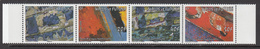 2008 Wallis Futuna Art Pirogue Fishing Boats Complete Strip Of 4   MNH - Unused Stamps