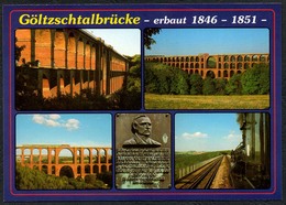 D1864 - TOP Göltzschtalbrücke Brücke Viadukt - Verlag Bild Und Heimat Reichenbach Qualitätskarte - Vogtland