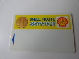 RARE :  SHELL ROUTE SERVICE - Oil