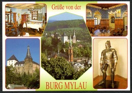 D1924 - TOP Mylau Burg - Verlag Bild Und Heimat Reichenbach Qualitätskarte - Mylau