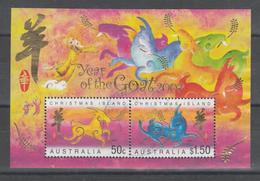 2003. Chinese New Year. Year Of The Goat. Used (o) - Christmas Island