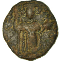 Monnaie, Constans II, Follis, 641-668 AD, Constantinople, TB+, Cuivre, Sear:1001 - Bizantinas