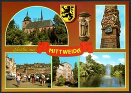 D1989 - TOP Mittweida - Verlag Bild Und Heimat Reichenbach Qualitätskarte - Mittweida