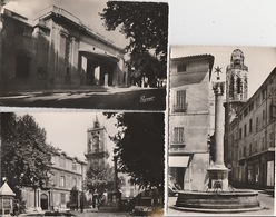 20 / 1 / 22. -  AIX  - EN - PROVENCE  ( 13. )  LOT  DE  5  C P S M    DIVERSES - 5 - 99 Postcards