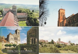 20 / 1/ 23   -  LES. MERVEILLES  DE  L' YONNE , VEZELAY  -  LOT  DE  8  C P M - 5 - 99 Postcards