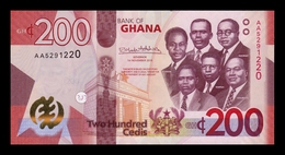 Ghana 200 Cedis 2019 Pick 51 SC UNC - Ghana