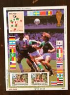 BOLIVIE Football, COUPE DU MONDE 90 ITALIE. Finale  ARGENTINE ALLEMAGNE Matthaus- Brown. ** MNH - 1990 – Italy