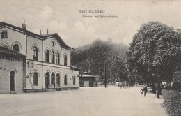 Bad Nassau - Bahnhof Mit Bahnhofsallee - Nassau