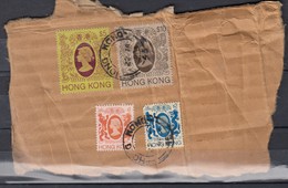 4 Zegels Van Hong Kong - Usati