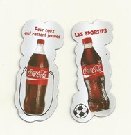 LOT 2 MAGNETS PUBLICITAIRE  COCA COLA - Reclame