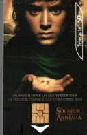 TELECARTE 50 UNITES SEIGNEUR DES ANNEAUX - 2001