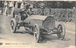 Thème: Sport Automobile  Circuit D'Auvergne.Coupe Gordon Bennett 1905 Braun Sur Sa Mercedes    Edit. VDC (voir Scan) - Altri & Non Classificati