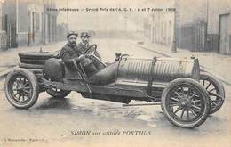 Thème: Sport Automobile Circuit Seine Inférieure    Simon Sur Porthos    Edit. L'Hirondelle (voir Scan) - Sonstige & Ohne Zuordnung