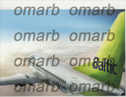 Fre266 Air Baltic Airline Compagnia Aerea Airways Compagnie Aerienne Boeing Aereo Aircraft Lettonia Riga Promotional - Materiale Promozionale