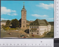 Siegen Marktplatz, Nikoleikirche Und Rathaus Ungelaufen  AK 553 - Siegen