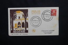 ALGÉRIE - Enveloppe FDC En 1957 - Le Bardo - L 49807 - FDC